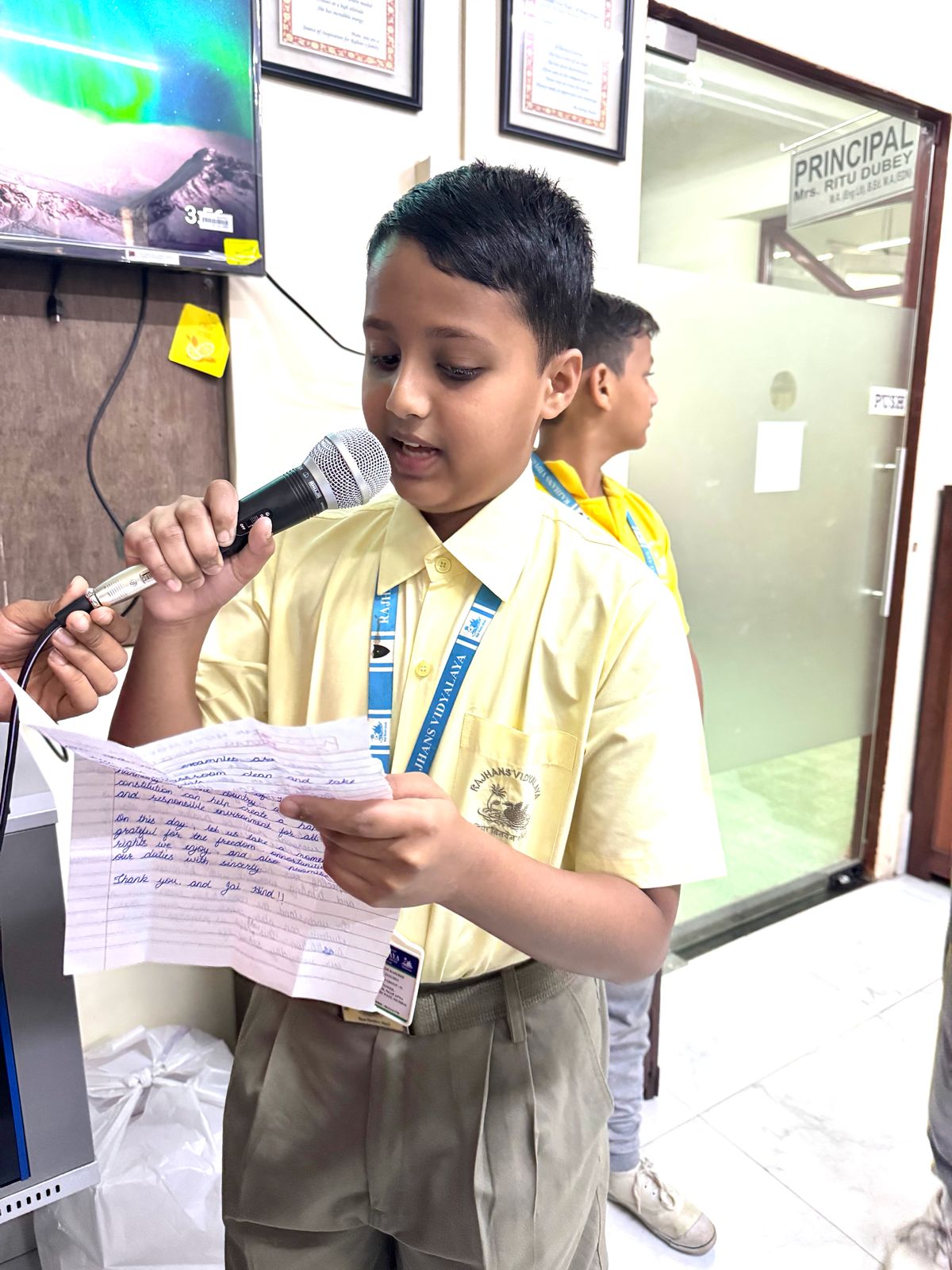 Indian Constitution Day- Special Assembly-    Std. V to XII – 26 November 2025